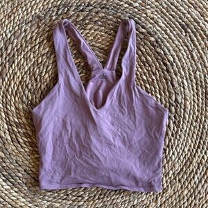 Alo Yoga Purple Sports Bra Top